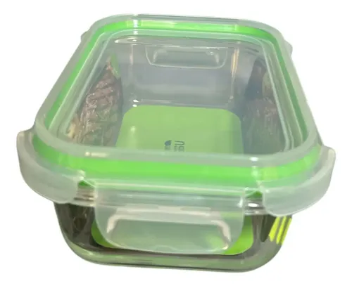 Taper glass container  1040ml