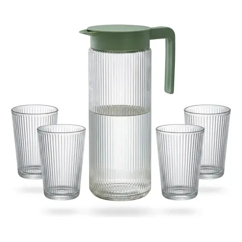 Jarra glass 5pcs