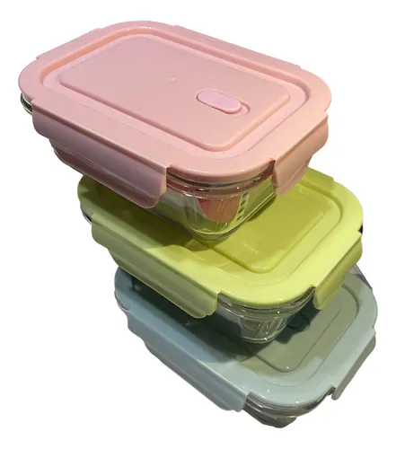 Taper vidrio 1040ml colores